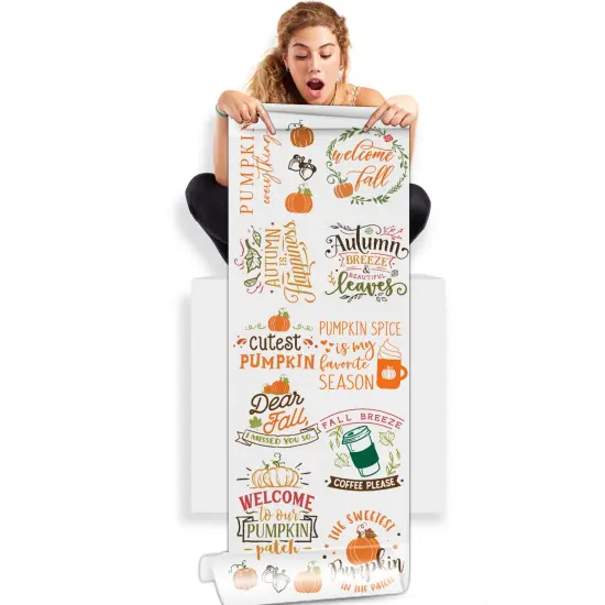 Fall into Style: 22x60 DTF Direct-to-Film Gang Sheets - Autumn Collection {1}