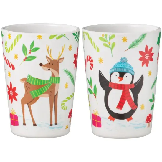 Winter-Themed 7oz Plastic Cup, 2ct {1}