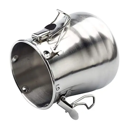 Paint Brush Washer, Portable Leak-Proof Brush Cleaner with Lid and Filter Screen, 4.7" tall x 4.4" dia. {4}