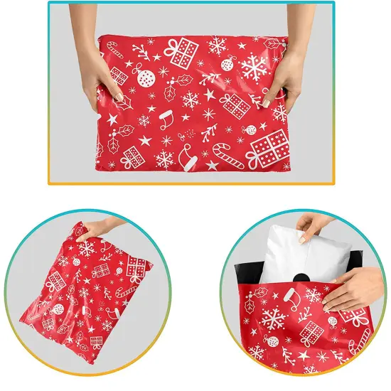 Design Poly Mailer Envelopes - 10 x 13 Glossy (Multi Pack & Design) {3}