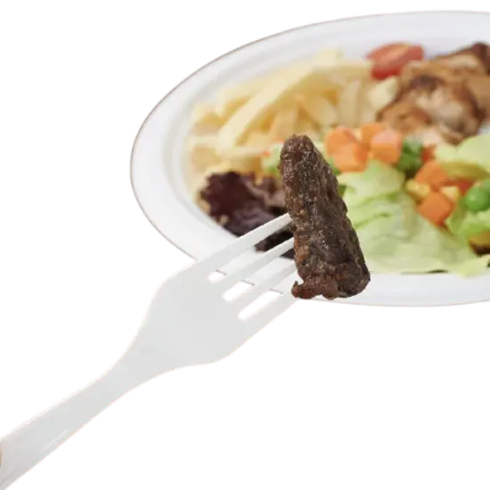 Kitcheniva Disposable White Plastic Forks For Party {3}