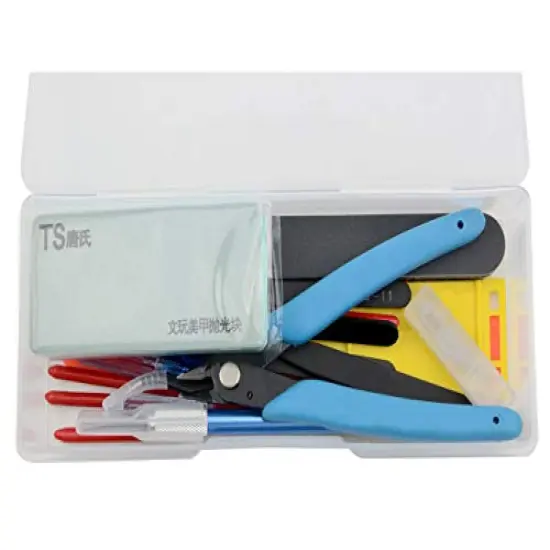 20 PCS Gundam Model Tools Kit Modeler Basic Tools Craft Set Hobby Building Tools Kit for Gundam Car Model Building Repairing and Fixing(I) {4}