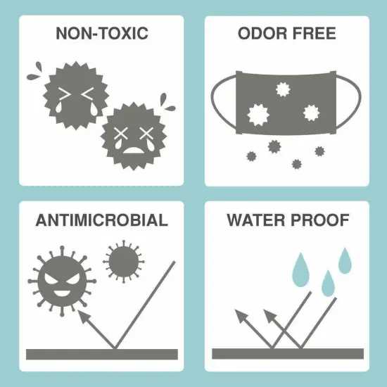 Kitcheniva "Get Naked" Printed Bathroom Shower Curtain {4}