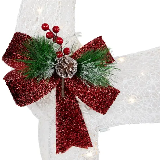 Northlight LED Lighted Reindeer Family Outdoor Christmas Decorations - Warm White - Set of 3 {6}