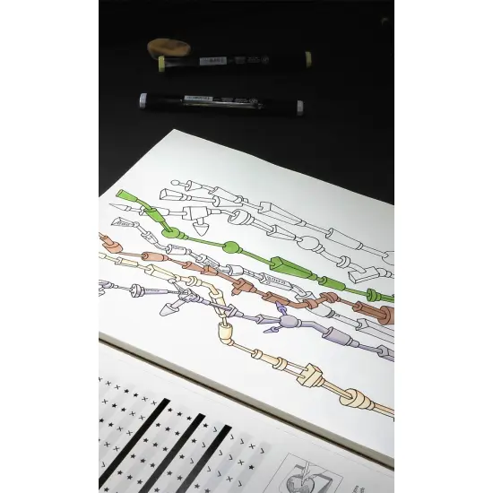 Koh-I-Noor&reg; Artist Pen Paper {3}