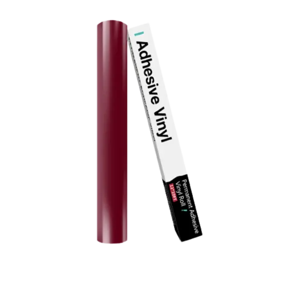 Kitcheniva 12"x10' Adhesive Permanent Vinyl DIY Craft Glossy & Matte Glossy crimson {1}