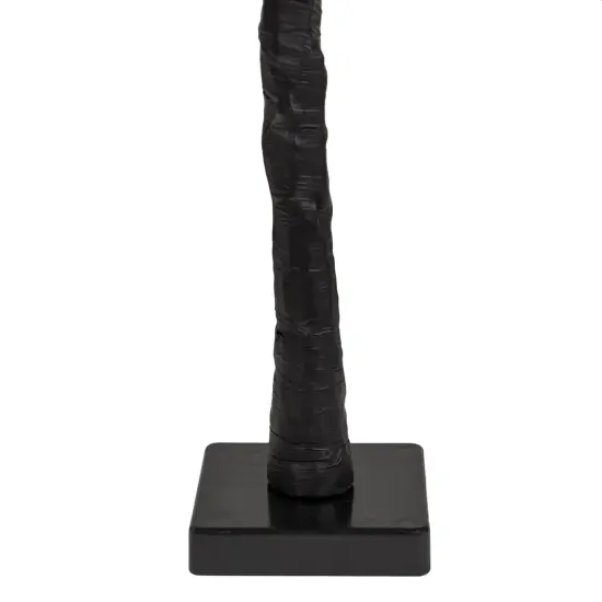 Northlight Pre-Lit Weeping Halloween Twig Tree - 24" - Black - LED Orange Lights {7}