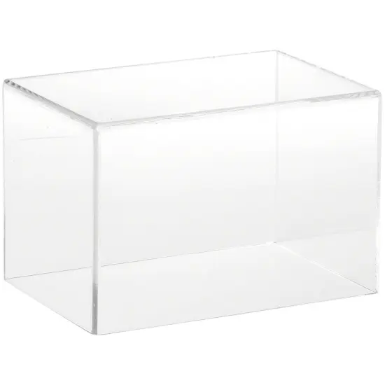 Plymor Clear Acrylic Display Case with No Base, 6" W x 4" D x 4" H {1}