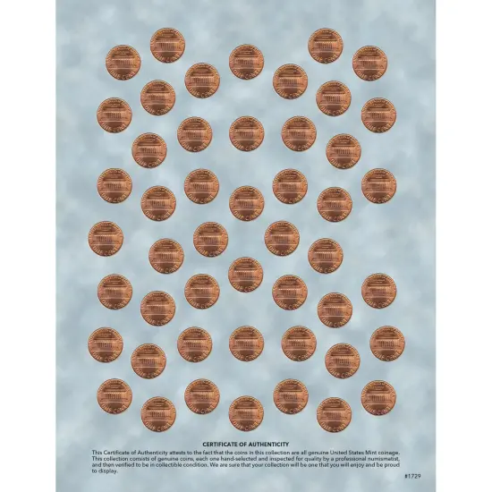 Lincoln Memorial Penny Collection 1959-2008 {2}