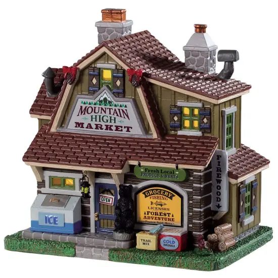 Lemax&copy; Vail Village&trade;: Mountain High Market {1}