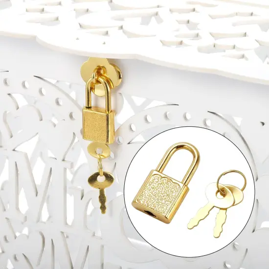 White Wedding Card Box with Mr & Mrs Sign Wooden Card Box with Lock Wedding Box for Cards and Money Gift Box for Reception {4}