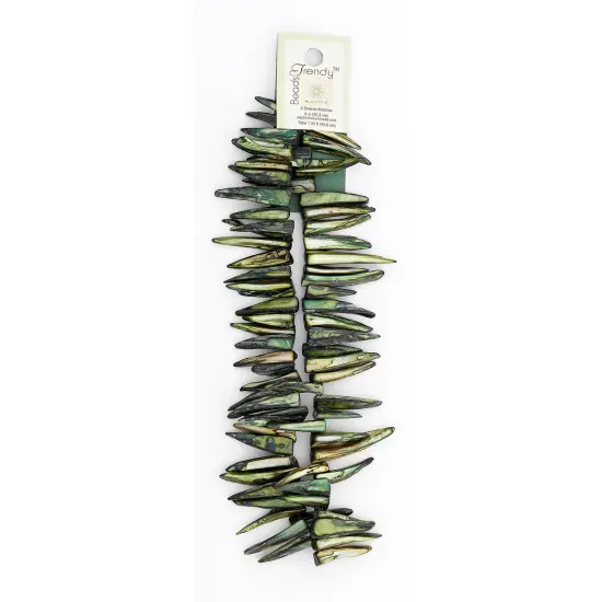 Clementine Sea Shell Beads Collection Value Pack |Olive {2}