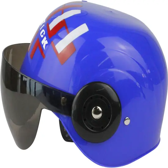 Child's Air Force Combat Pilot Blue Maverick Helmet Costume Accessory {3}