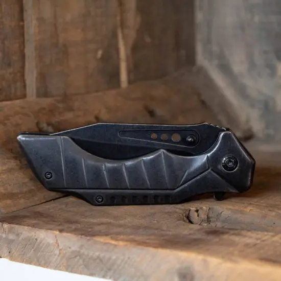 Lehman's Smithy's Lockback Folding Knife, Compact, All-Purpose Pocket Knives with Stainless Steel 4 inch Blade {7}