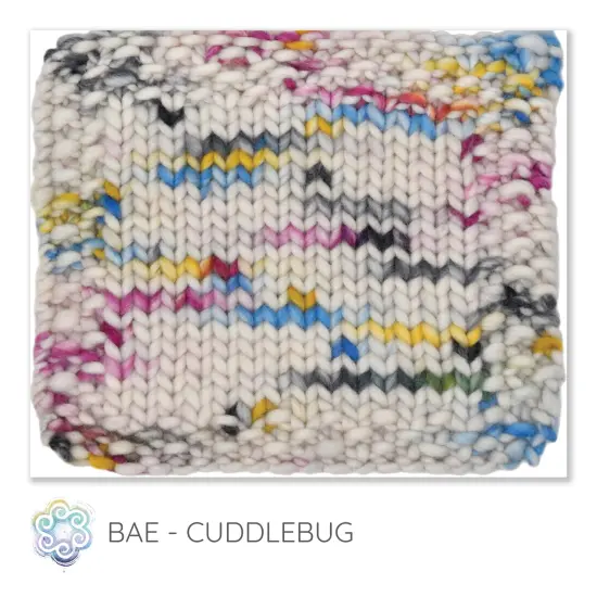 DIY Winter Accessories Triple Set Knit Kit. Includes Bulky Superfine Merino Wool Yarn, Printed Pattern, Pom-Pom, Rim Tag. Soft, Cozy, Great for Gifts Cuddlebug {2}