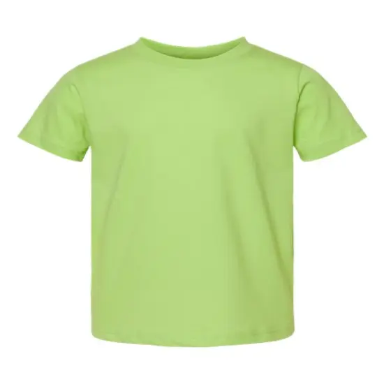 Rabbit Skins&reg; Toddler Fine Jersey Crewneck Short Sleeve Tee - 3321 Key lime {1}