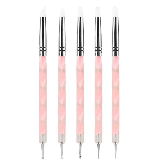 Kitcheniva Double Head Clay Sculpting Brush DIY Tool 5 Pcs {1}