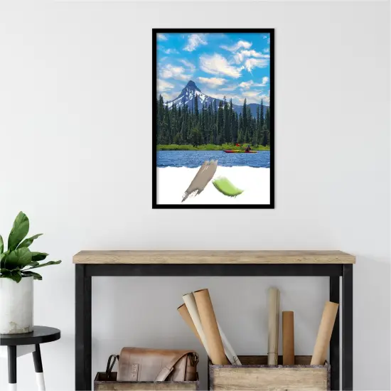 Black Gallery Deep Wood Picture Frame, Photo Frame, Art Frame {1}