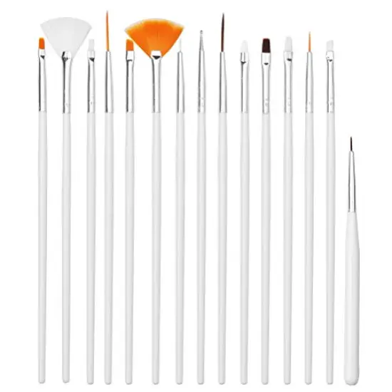 30 PCS Cake Painting Brushes, Cake Decorating Brushes Food Paint Brush Fondant Sugar DIY Tools Set Cake Decorating Tools Cookie Brushes Set Stocking Stuffers for Bakers {2}