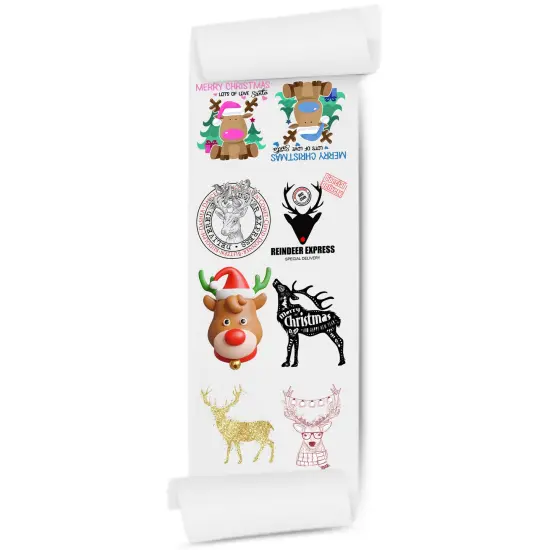 Reindeer DTF Direct-to-Film Gang Sheets - 22x60 {2}