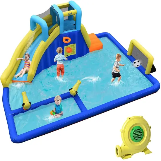 6-in-1 Inflatable Water Slides for Kids {2}