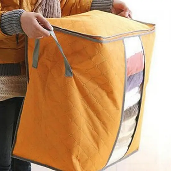 Kitcheniva Anti Dust Large Storage Bag 18.89*11*19.6 Inches Orange {3}