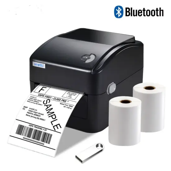 Bluetooth Thermal Shipping Label Printer. {6}