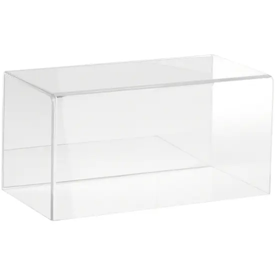 Plymor Clear Acrylic Display Case with No Base (Mirror Back), 10" W x 5" D x 5" H {2}