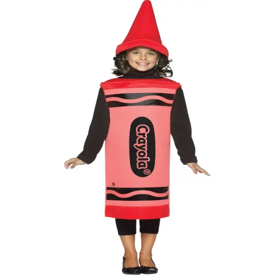 Child's Classic Red Crayola Crayon Costume {1}
