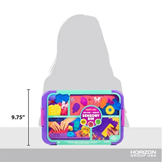 Explore + Create Unicorn Sensory Bin - Sensory Bins for Toddlers - All-in-One Tactile Sensory Toys - Learn Through Play Toys - Unique Fine Motor Toys & Magical Sensory Experience {5}