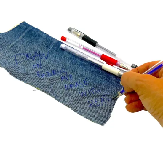 Heat Erasable Fabric Marking Pens | Quilting, Sewing, Crafts and Dressmaking I 4 Assorted Colors with 4 Refills {2}