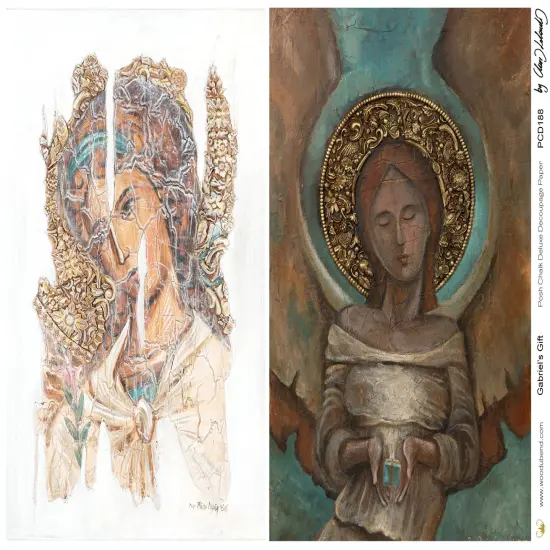 Posh Chalk Rice Paper - Gabriel's Gift {1}