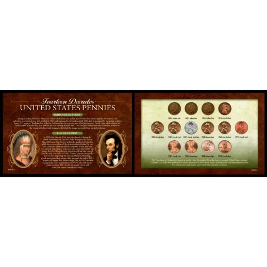 14 Decades of US Pennies {1}