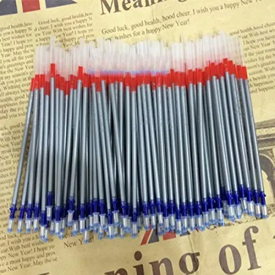 100 PCS Silver Fabric Markers for Sewing for Pencil Fabric Pens for Sewing | Refills Tailor Pencil for Quilting Ink Pen for Fabric Pencil for Cotton, Silk, Jeans, Leather {3}