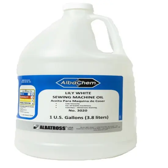 AlbaChem&reg; Gallon Lily White Sewing Machine Oil {1}