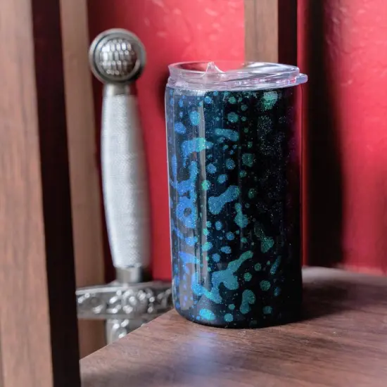 MakerFlo 14 oz Skinny Stainless Steel Tumbler with Lid & Straw | Craft-Ready for DIY Gifts & Personalization (Epoxy, UV DTF, Vinyl, and Laser Engraving) - Not for Sublimation {5}