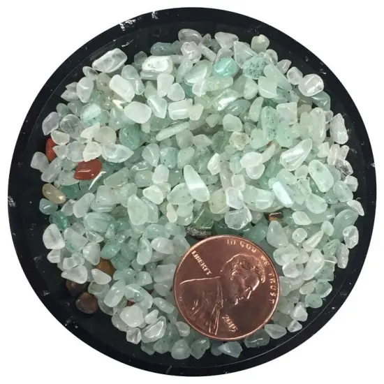 Aventurine Tiny Crystal Chips &ndash; Size 0 {2}