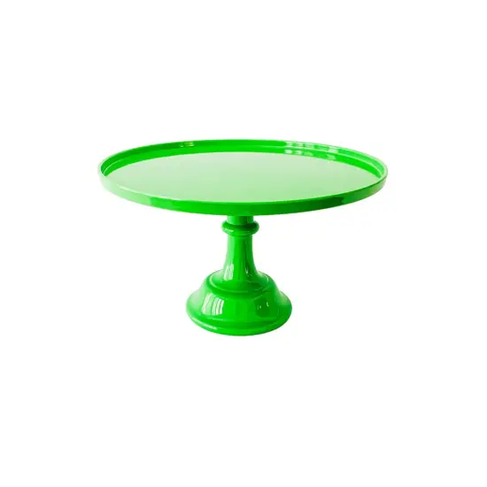 Bright Kelly Green Melamine Cake Stand &ndash; 11.5" Cupcake & Dessert Display for Parties, Events & Celebrations {5}