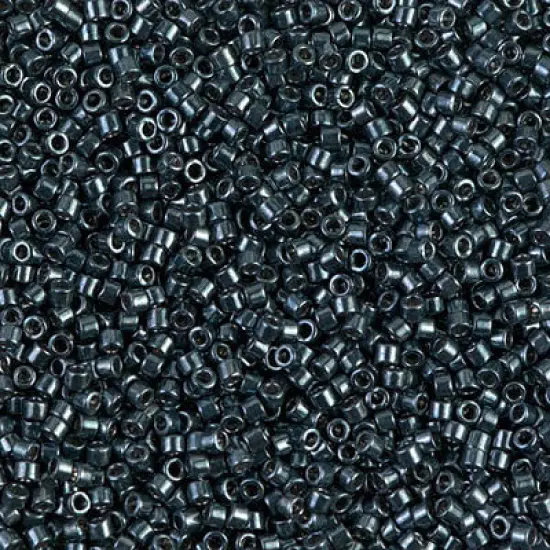 Miyuki Delica Bead 11/0 - DB0465 - Galvanized Midnight Blue {1}