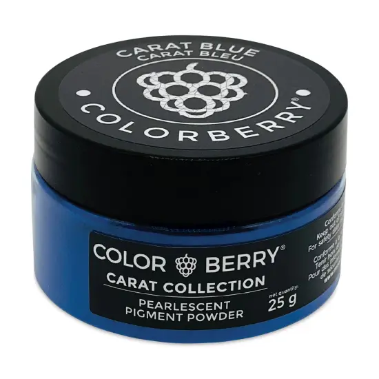 Colorberry Carat Collection Dry Resin Pigment - Blue, 25 g, Jar {1}