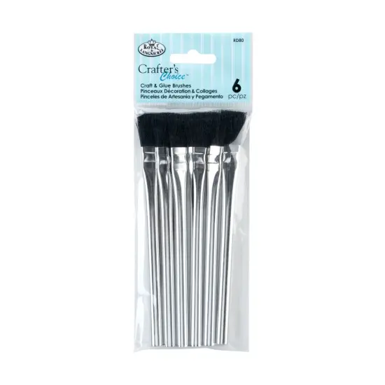 Crafter's Choice Craft & Glue Brush Set 6/Pkg {1}