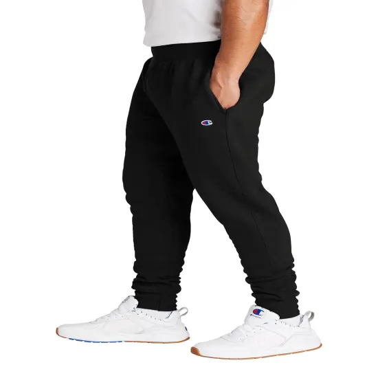 Champion &reg; Reverse Weave Jogger - RW25 | 12-ounce, 82/18 cotton/poly fleece Leggings | Experience unmatched comfort and style Black {3}
