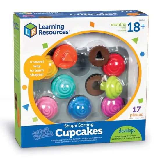 Learning Resources Sorting Shapes Cupcakes {5}