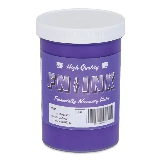 FN Ink Plastisol Screen Printing Ink - Violet, Pint {1}