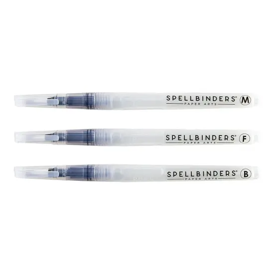 Spellbinders Water Brush Set-3/Pkg {3}