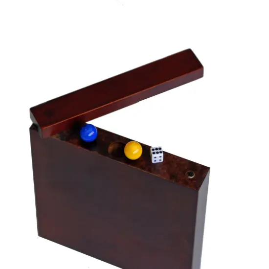 WE Games Cat & Mouse Wooden Travel Game with Marbles - 5 inches {4}