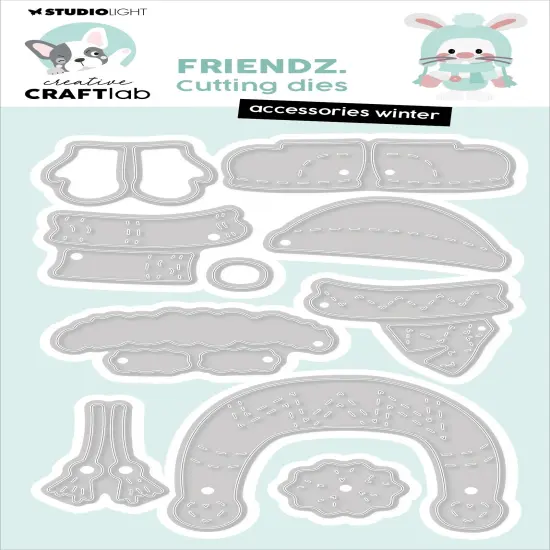 Studio Light Friendz Cutting Dies-Nr. 759, Accessories Winter {1}