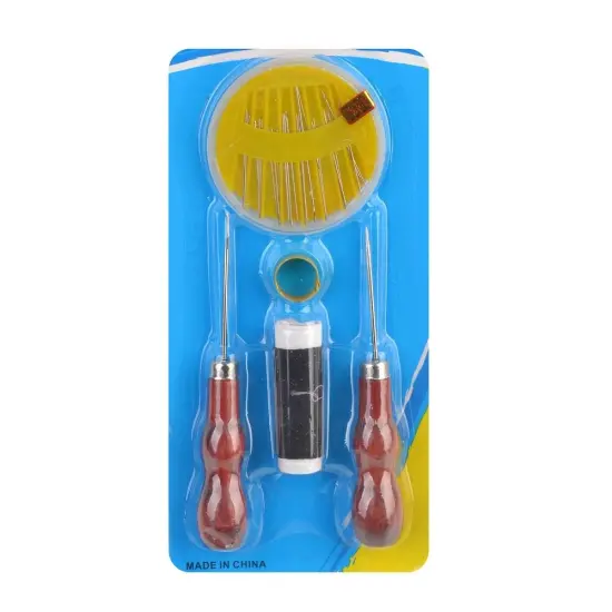 eZthings Tailors Awl Repair Tool Kit for Arts and Crafts, Sewing Awl Set {2}