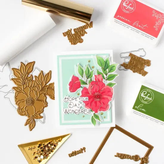 Pinkfresh Studio Hot Foil Plate-Wonderful In Every Way {4}