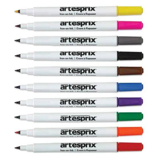 Artesprix Sublimation Markers - Fine-Tip, Set of 10 Basic Colors {1}